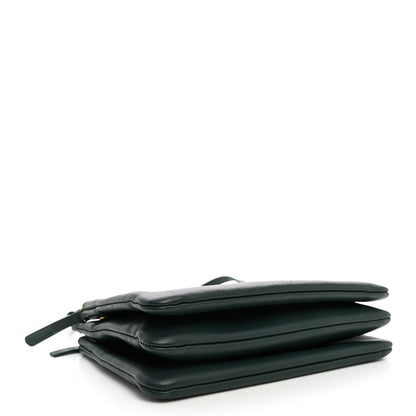 Celine Lambskin Small Trio Crossbody Bag Amazone 4 of 9