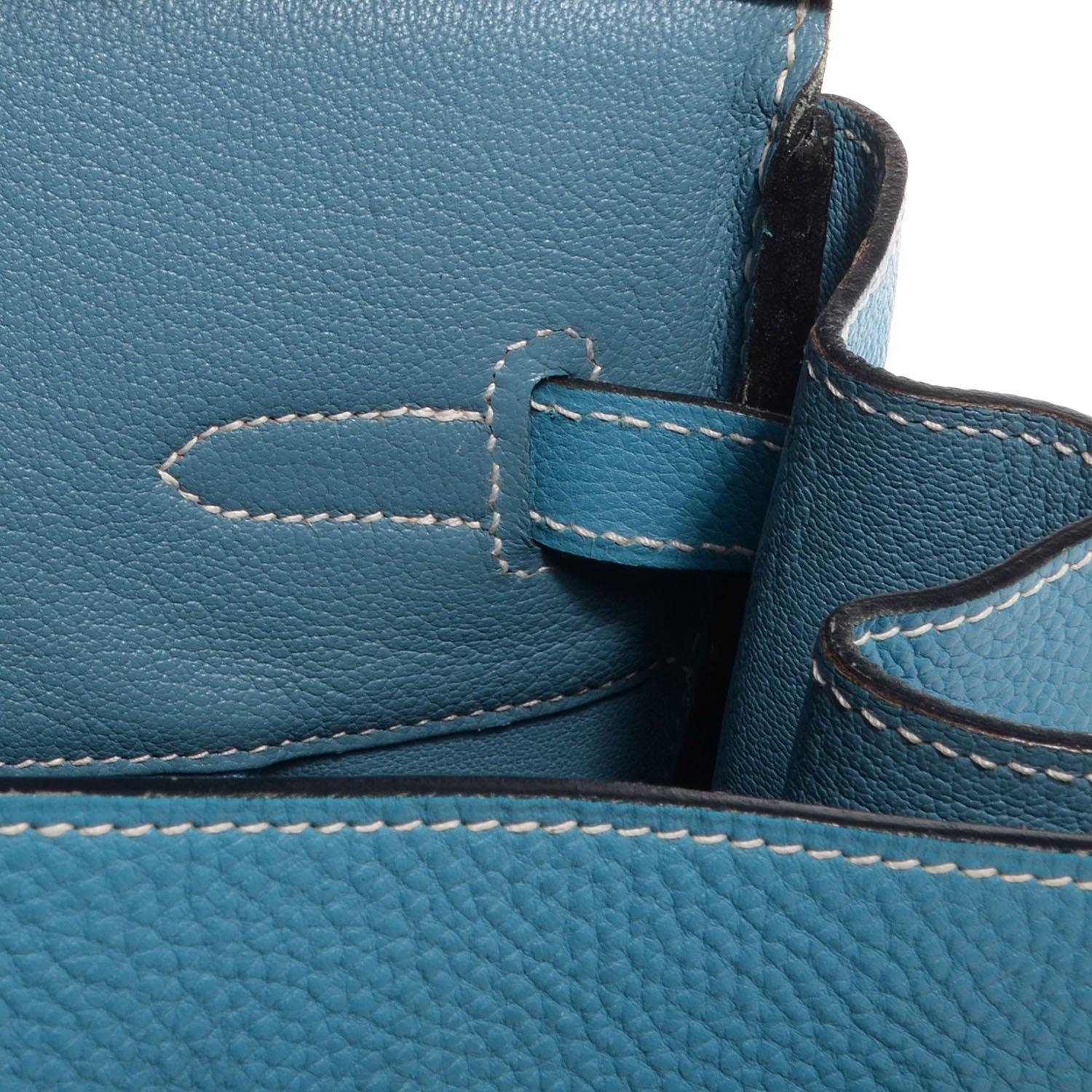Hermes Togo Birkin 35 Blue Jean 12 of 23