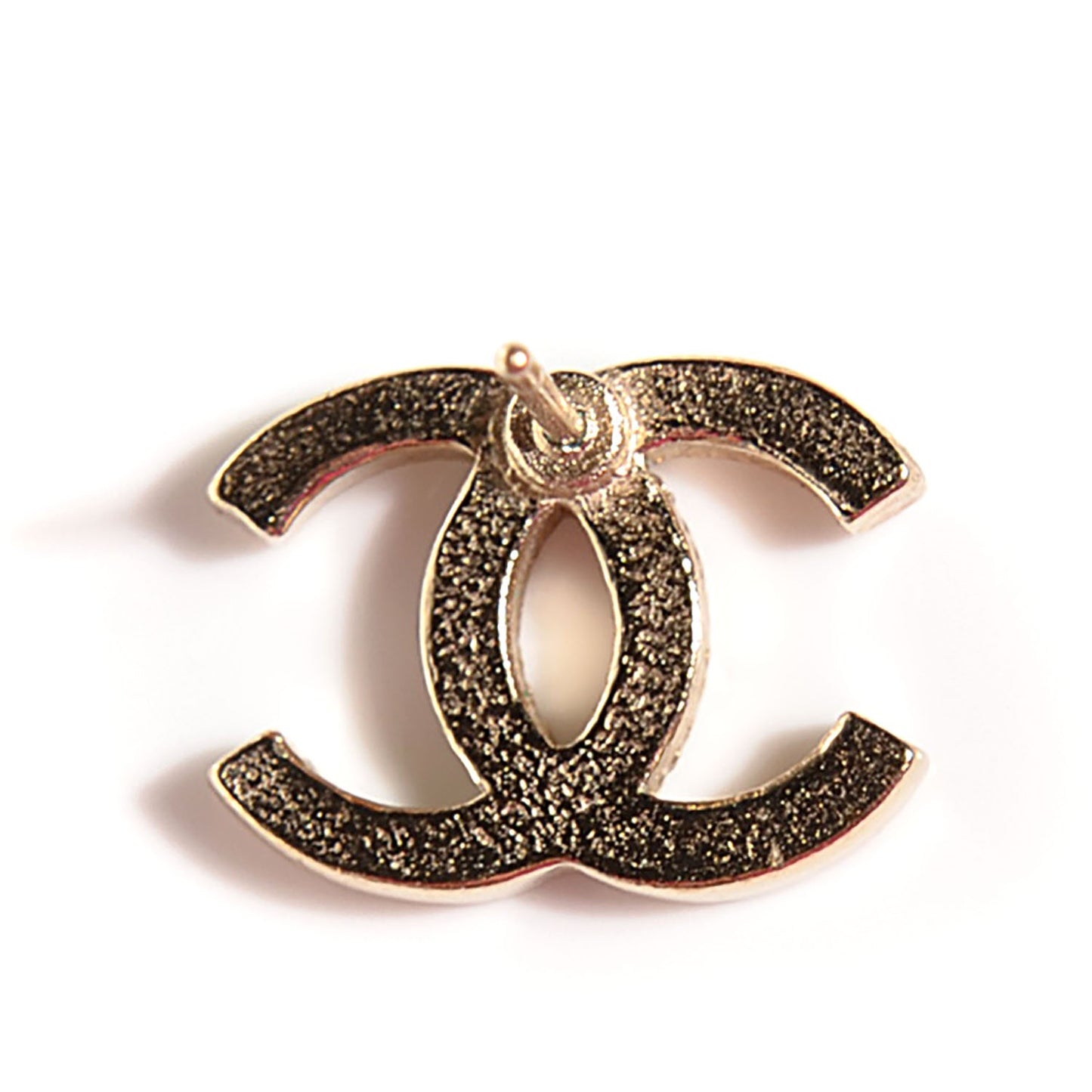 Crystal CC Earrings Gold