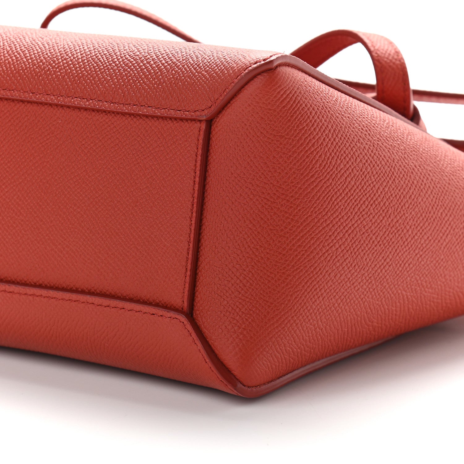Celine Grained Calfskin Nano Belt Bag Fox Red 8 of 8