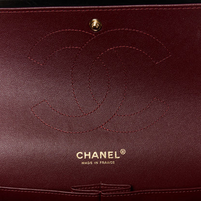 Chanel Lambskin Quilted Jumbo Double Flap Black 6 of 11