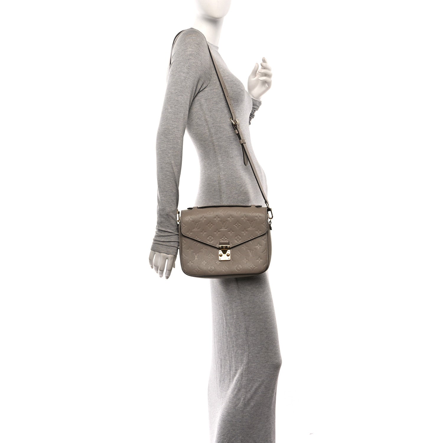 Louis Vuitton Empreinte Pochette Metis  Tourterelle 2 of 10
