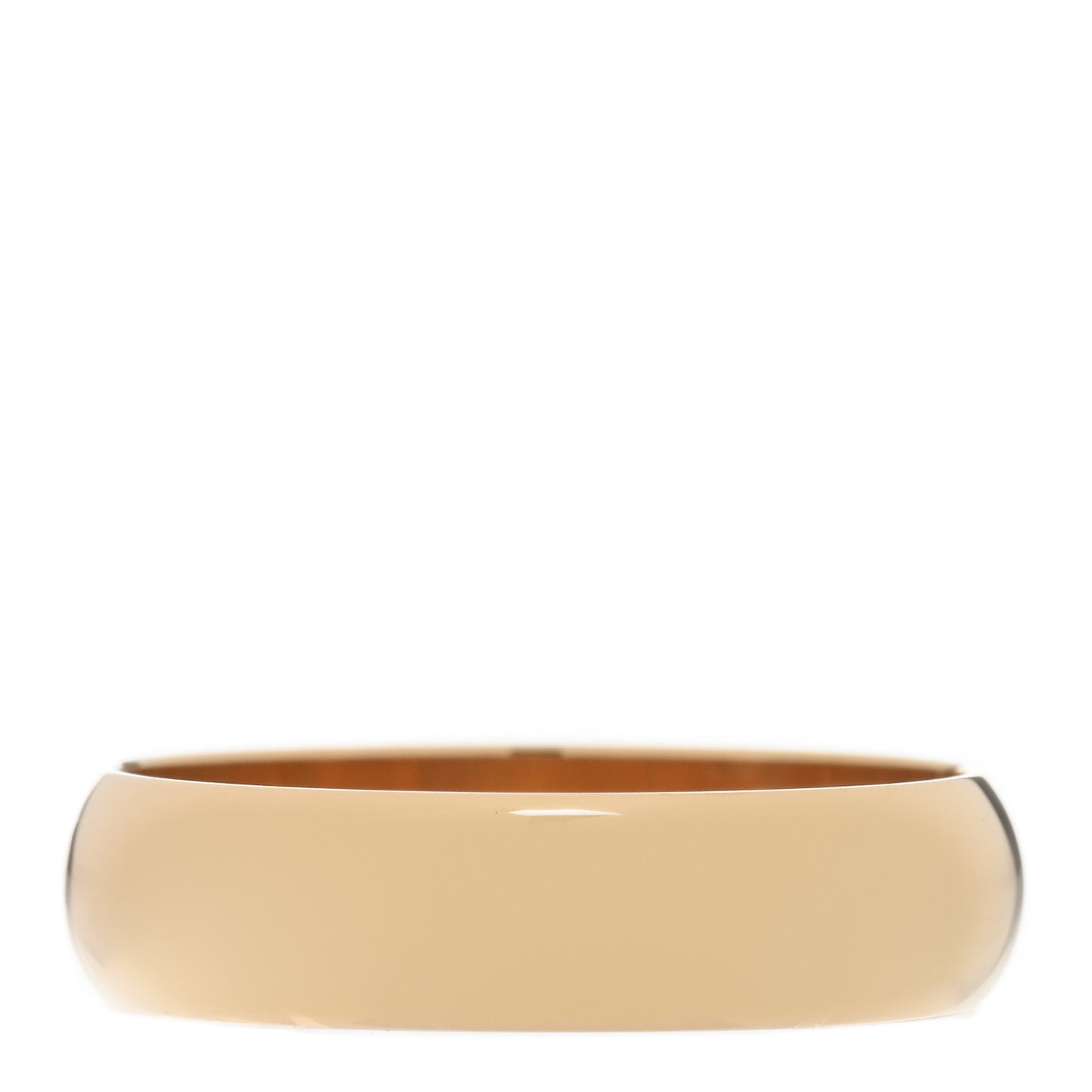 18K Yellow Gold 5mm 1895 Wedding Band Ring 56 7.5