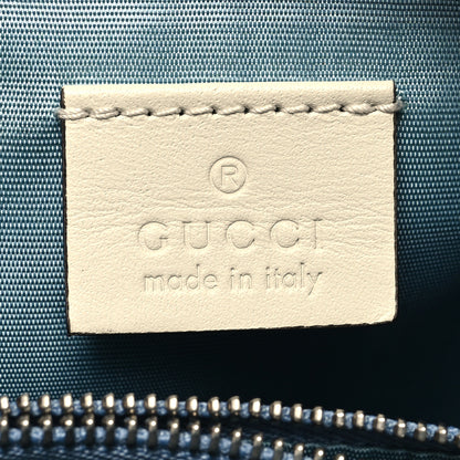 Gucci X SEGA Calfskin GUCCY Stars Mini Dome Shoulder Bag Mystic White Gold 6 of 12