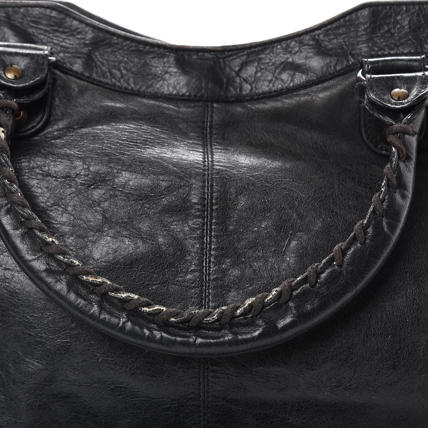 Balenciaga Agneau Classic Hardware Part Time Black 13 of 17