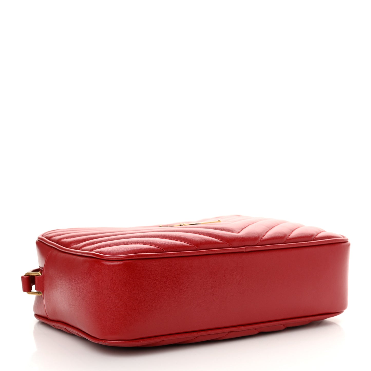 Calfskin Matelasse Monogram Lou Camera Bag Rouge Eros
