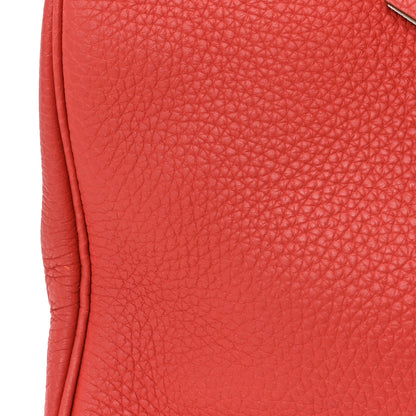 Hermes Togo Casaque Birkin 40 Sanguine White 12 of 13