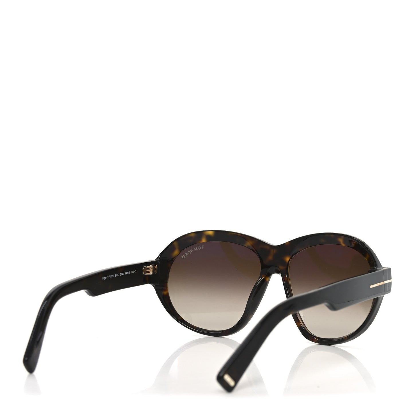 Inger Aviator Sunglasses TF1113 Tortoise