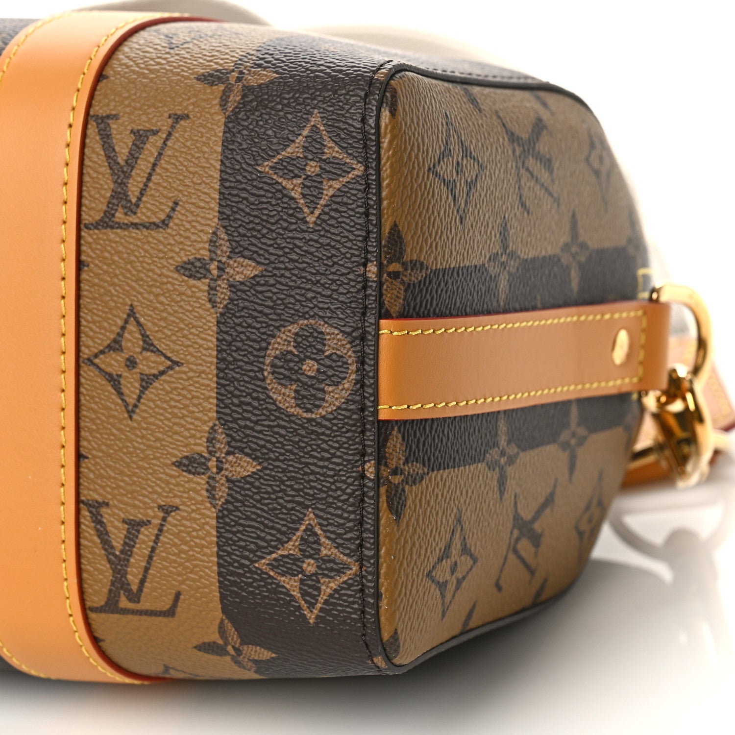 Louis Vuitton X NIGO Reverse Monogram Stripes City Keepall Bandouliere Brown 8 of 8