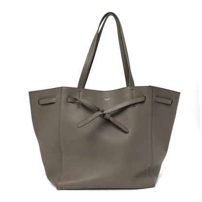Celine Soft Grained Calfskin Small Belt Cabas Phantom Taupe 1 of 10
