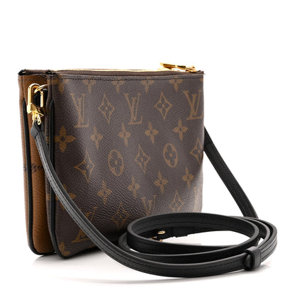 Louis Vuitton Reverse Monogram Giant Double Zip Pochette 3 of 11
