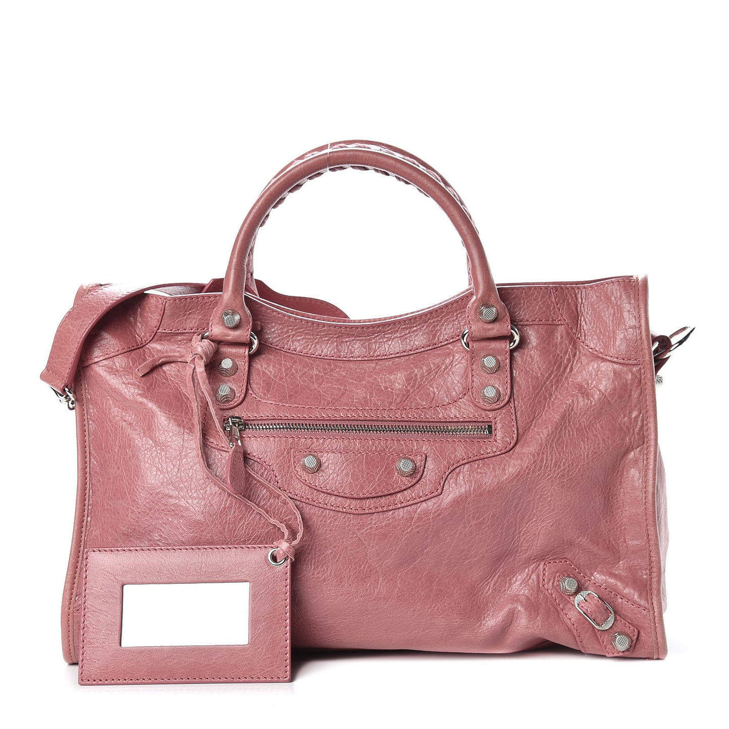 Agneau Giant 12 Silver Hardware City Rose Bruyere