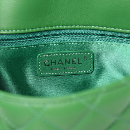 Chanel Calfskin Quilted Tender Touch Flap Bag Green 6 of 10