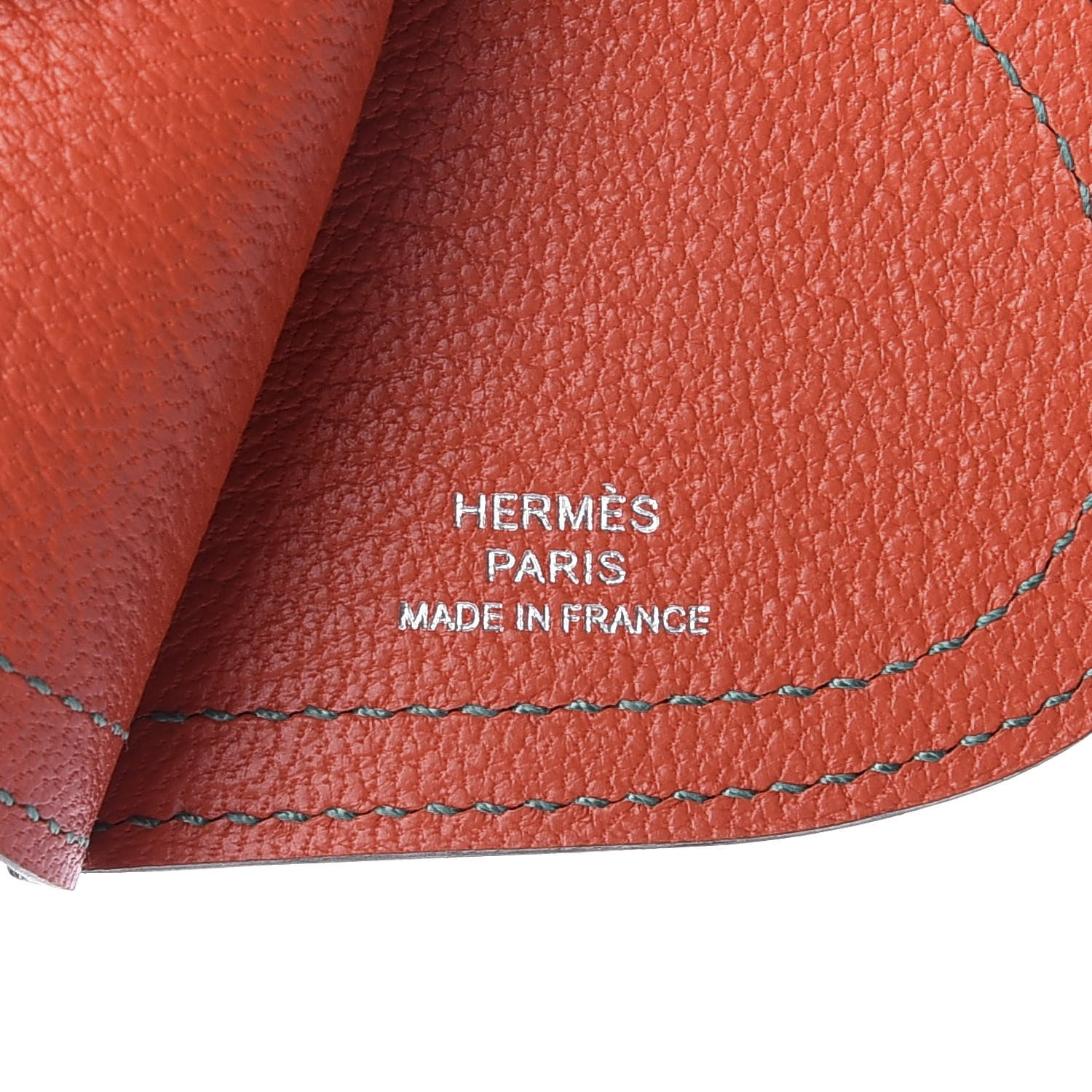 Hermes Epsom Camail Key Holder Rose Azalee Malachite Lime 4 of 5