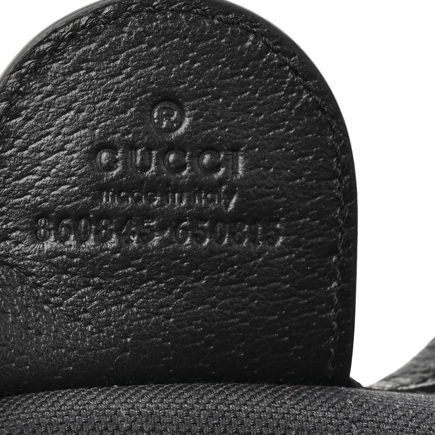 Gucci Denim GG Monogram Web Small Giglio Tote Black Ivory 7 of 10