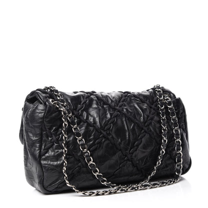 Chanel Calfskin Medium Ultra Stitch Flap Black 3 of 10