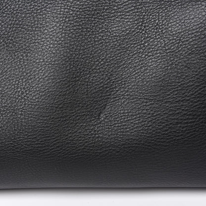 Fendi Vitello Seta Shiny Nappa Medium Peekaboo Iconic Satchel Black 11 of 12