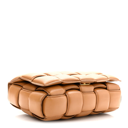 Bottega Veneta Nappa Maxi Intrecciato Padded Cassette Crossbody Bag Caramel 4 of 10