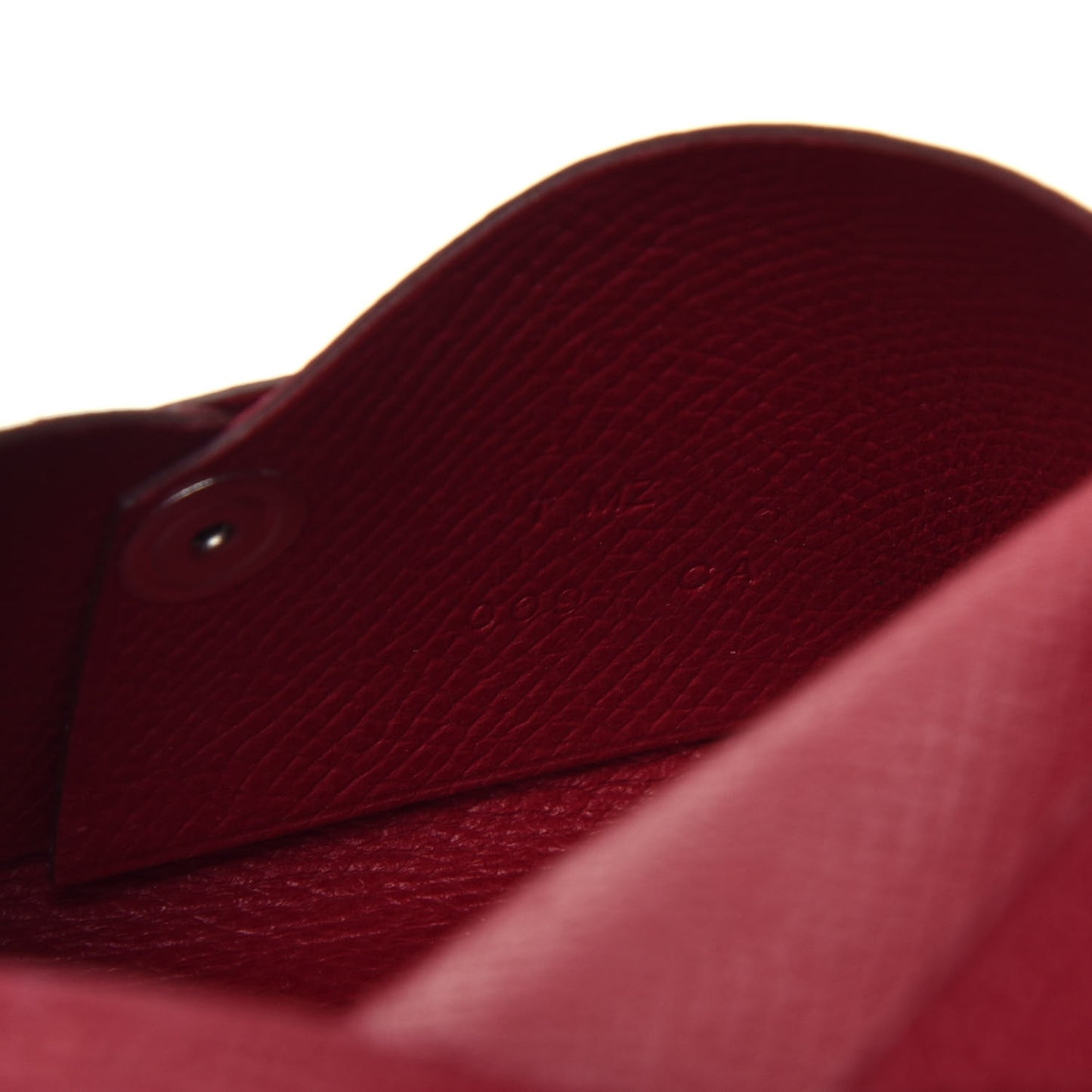 Epsom Calvi Card Case Rubis