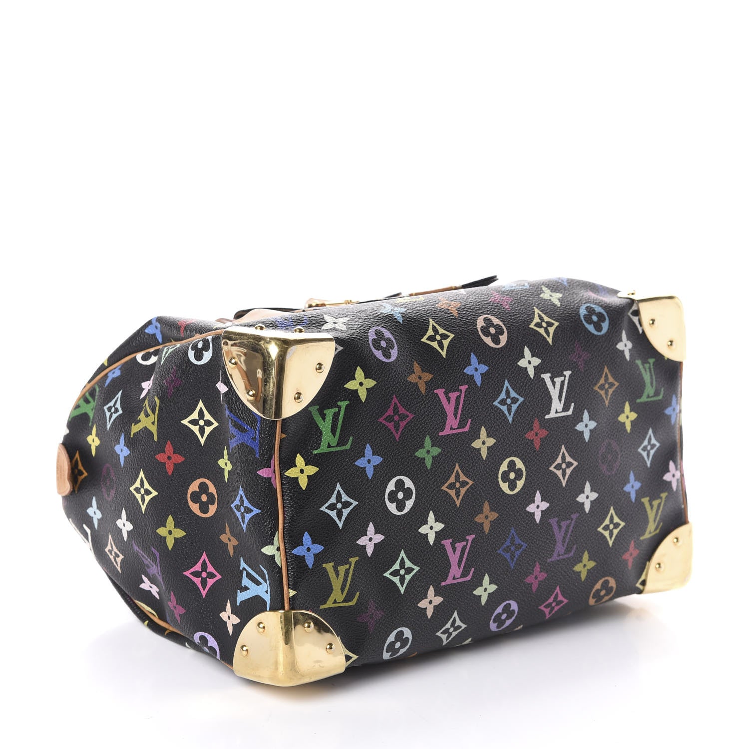 Louis Vuitton Monogram Multicolor Speedy 30 Black 4 of 8