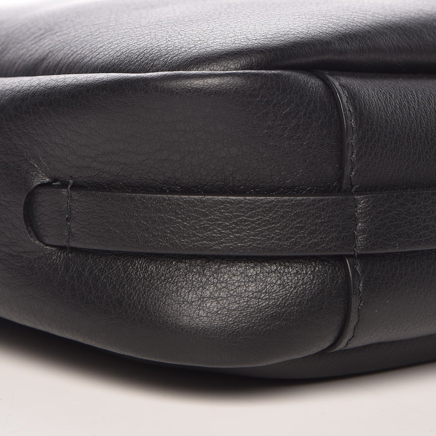 Calfskin Logo S Everyday Camera Bag Black