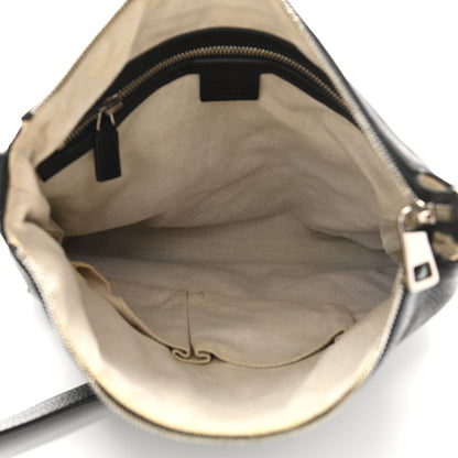 Gucci Pebbled Calfskin Medium Soho Messenger Bag Black 4 of 11