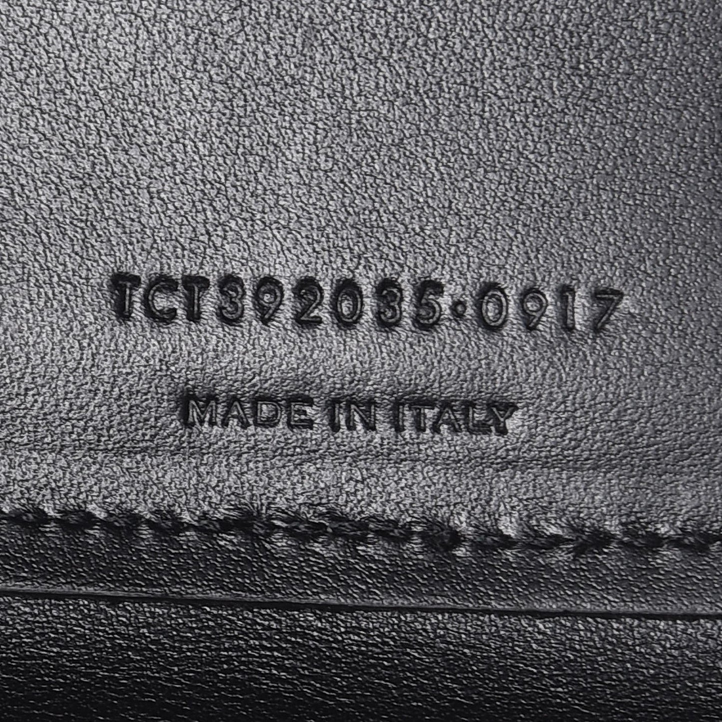 Calfskin Crocodile Embossed Nano Sac De Jour Black