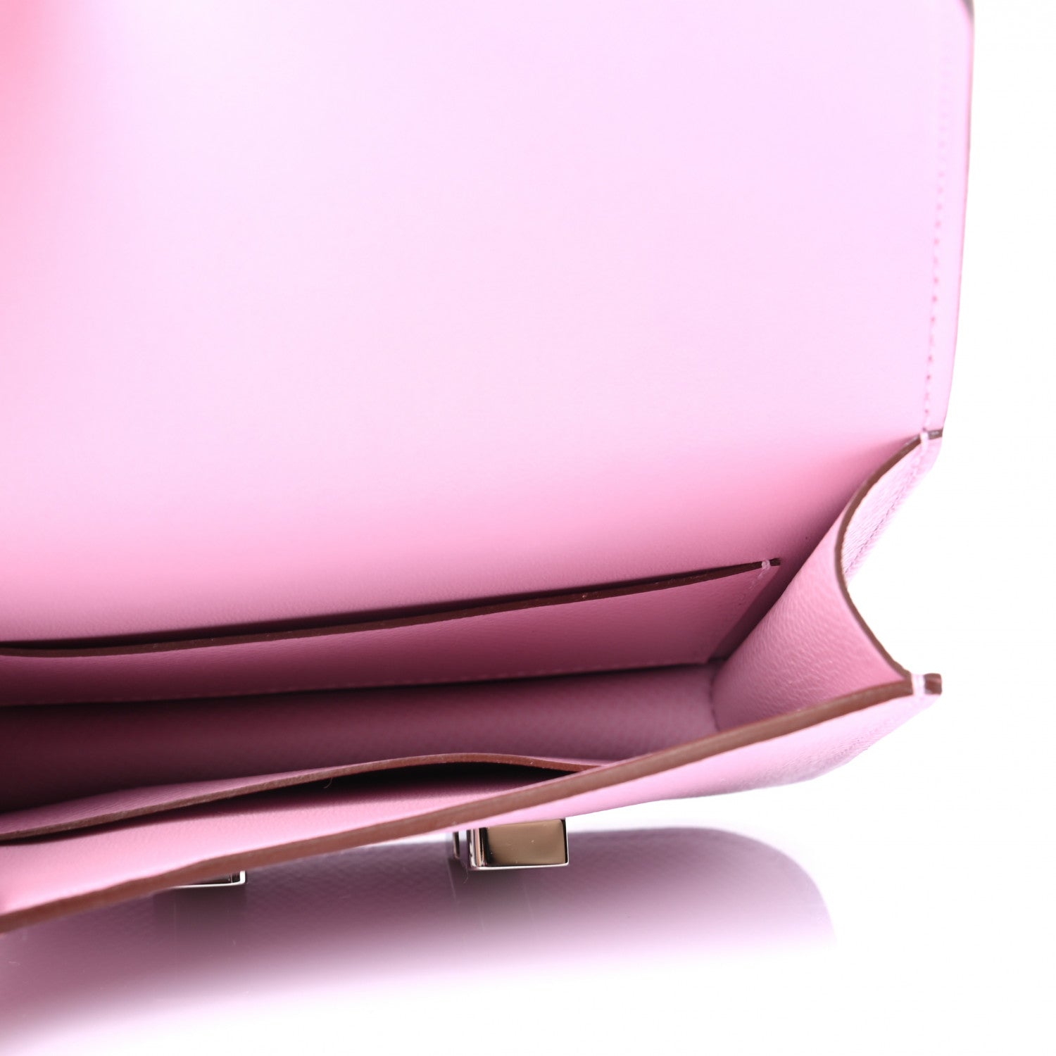 Hermes Epsom Constance Slim Wallet Mauve Sylvestre 6 of 8