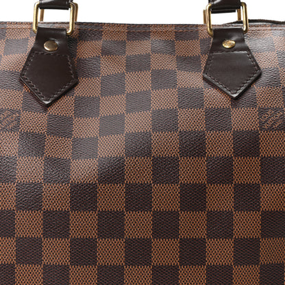 Louis Vuitton Damier Ebene Speedy 30 7 of 9