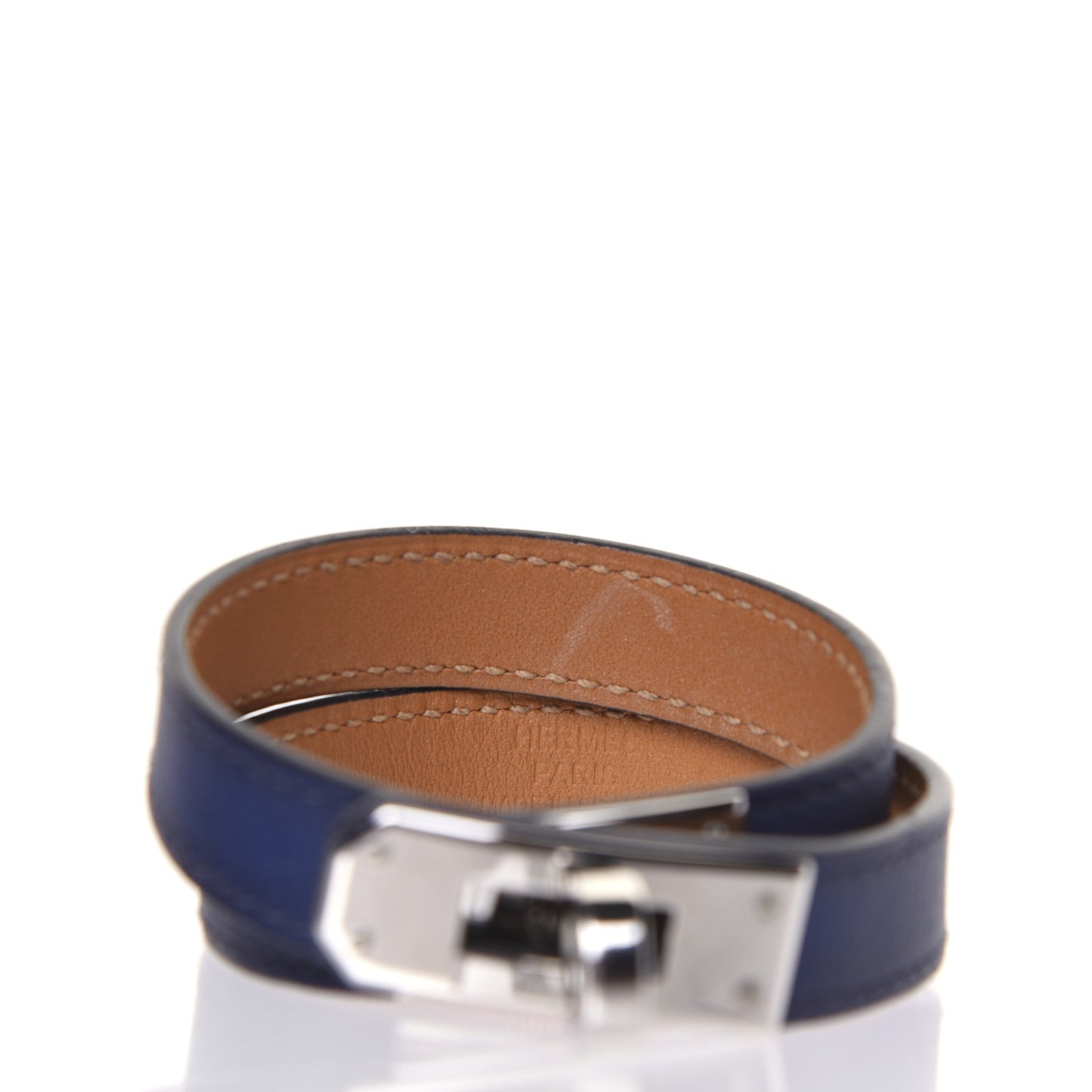 Swift Kelly Double Tour Bracelet S Bleu Saphir