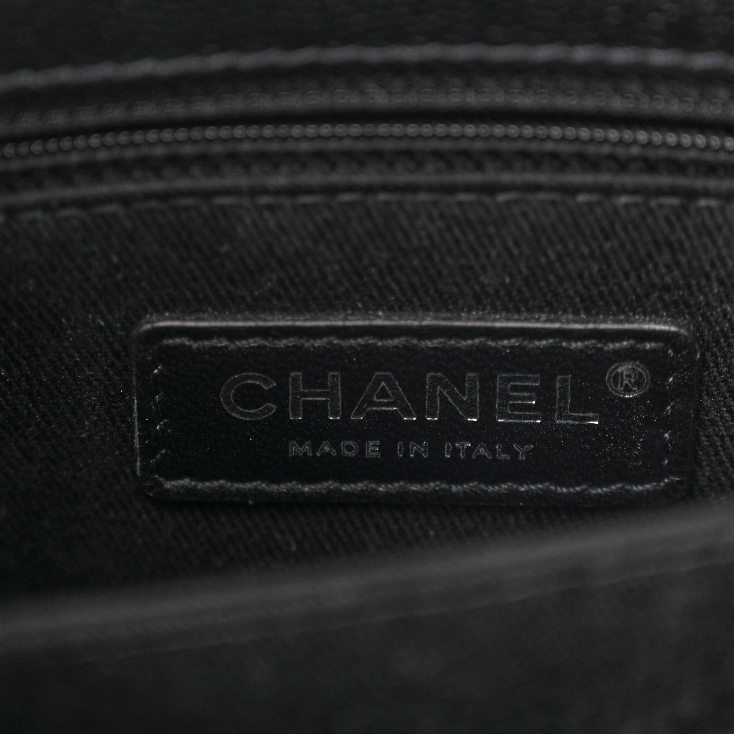 Chanel Caviar Chevron Quilted Mini Coco Handle Flap So Black 6 of 11