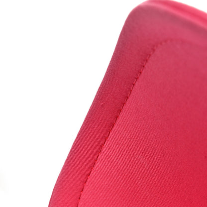 Chanel Cotton CC Cap Hat Fuchsia Orange 10 of 10