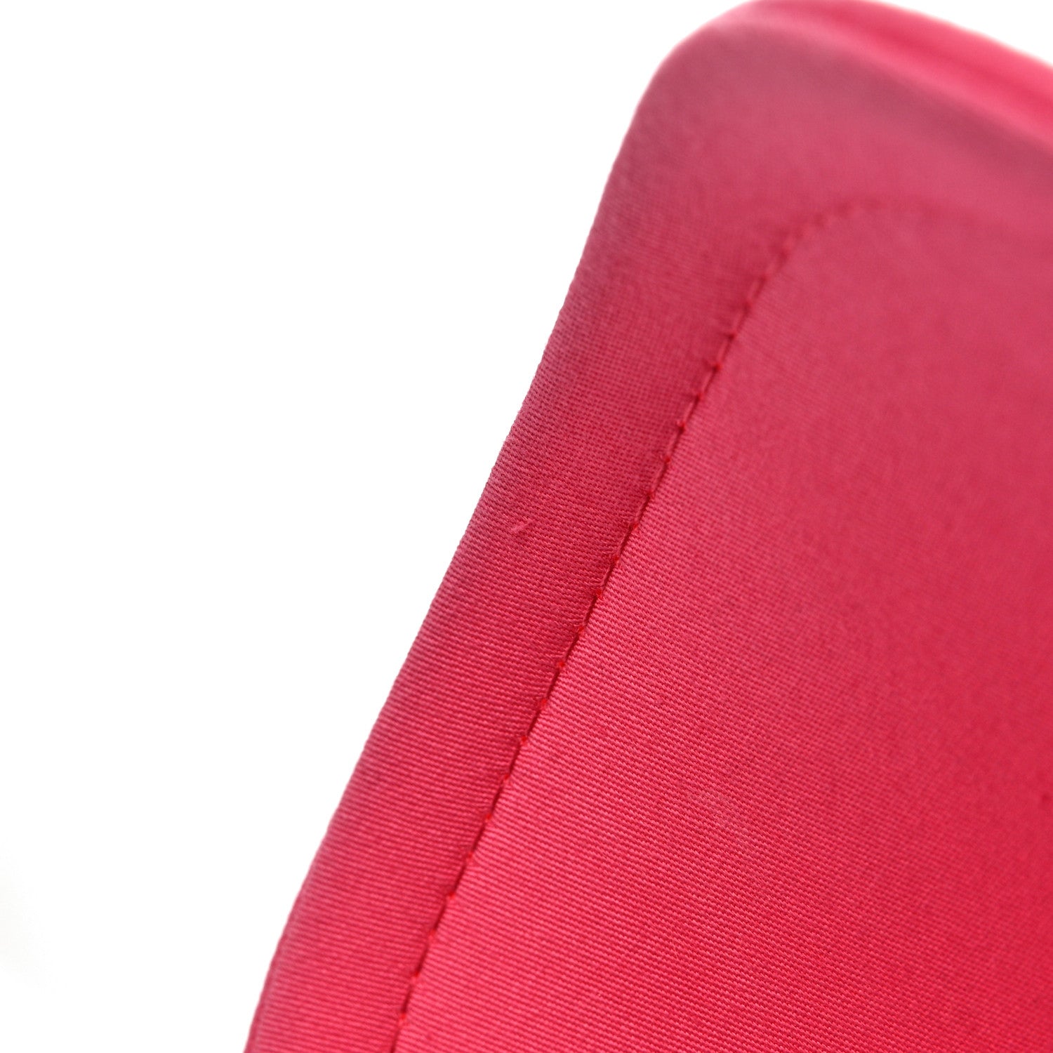Chanel Cotton CC Cap Hat Fuchsia Orange 10 of 10