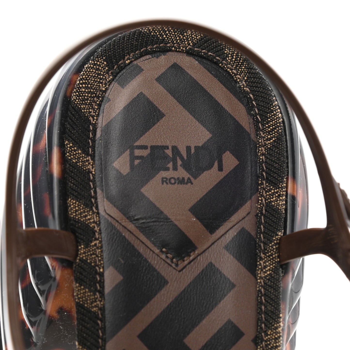 FF Tortoise Promenade Pumps 37 Tobacco