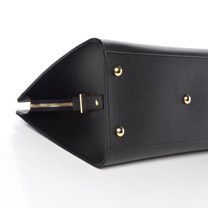 Saint Laurent Textured Calfskin Medium Classic Y Cabas Black 8 of 9