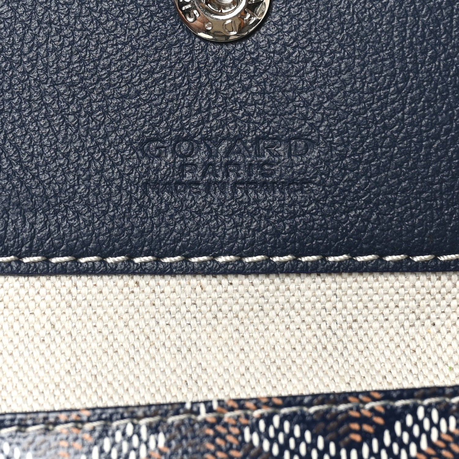 Goyard Goyardine Saint Louis PM Navy 7 of 11