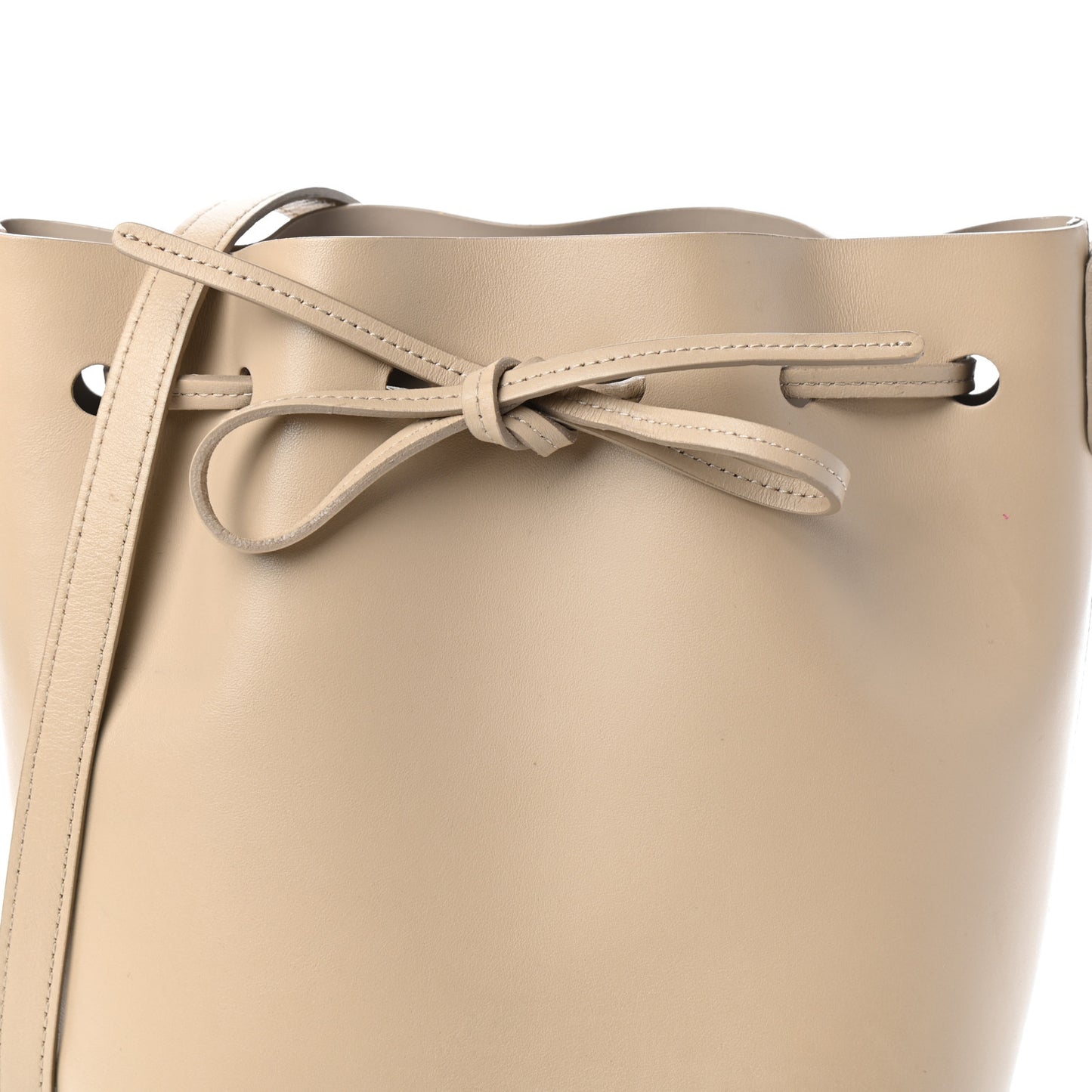 Calfskin Mini Bucket Bag Sand