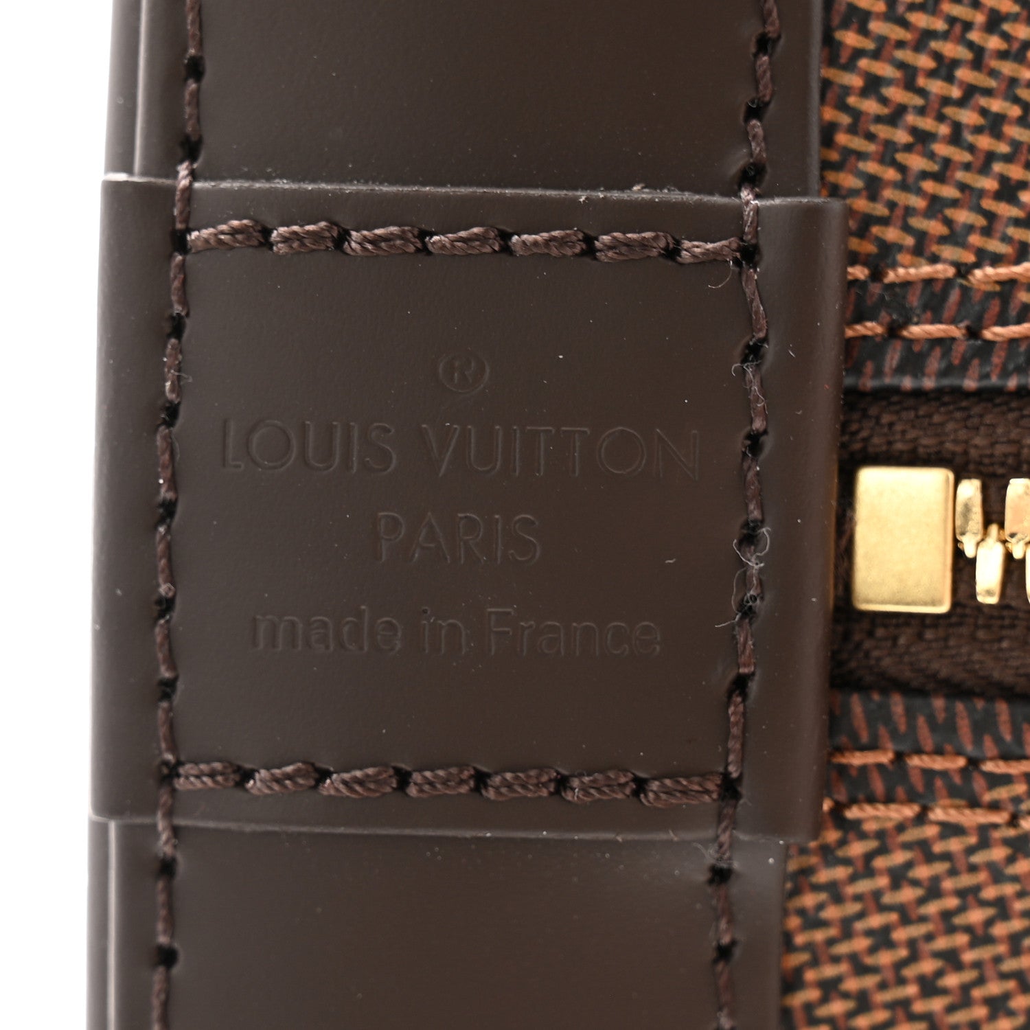 Louis Vuitton Damier Ebene Alma PM 6 of 9