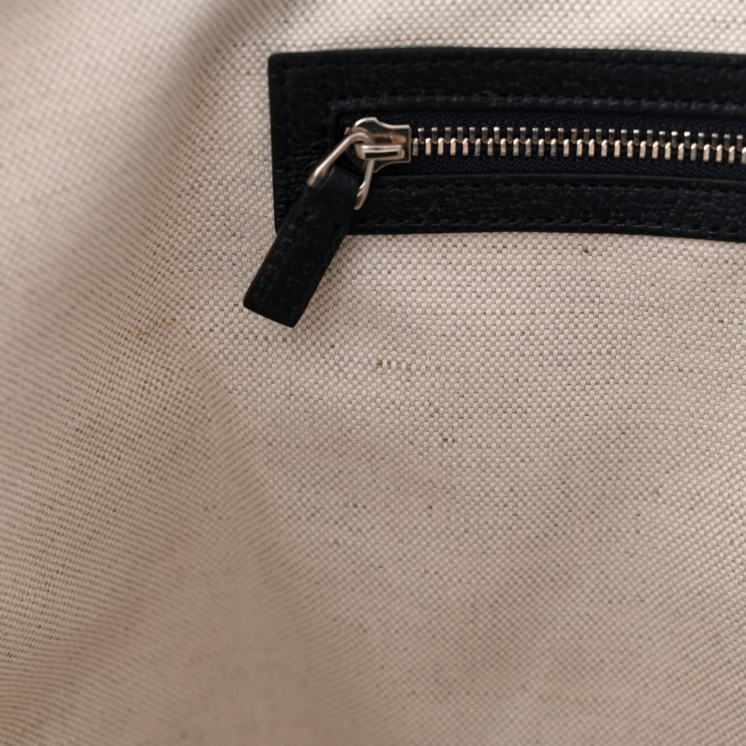 Gucci GG Supreme Monogram Textured Calfskin Web Medium Ophidia Shopping Tote Beige Blue 11 of 12
