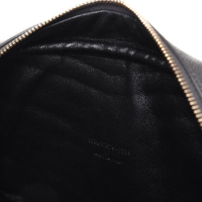 Saint Laurent Grain De Poudre Matelasse Monogram Mini Lou Camera Bag Pebble 9 of 14