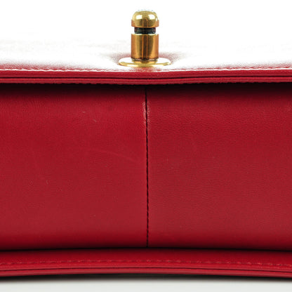 Chanel Lambskin Quilted Medium Boy Flap Red 7 of 15