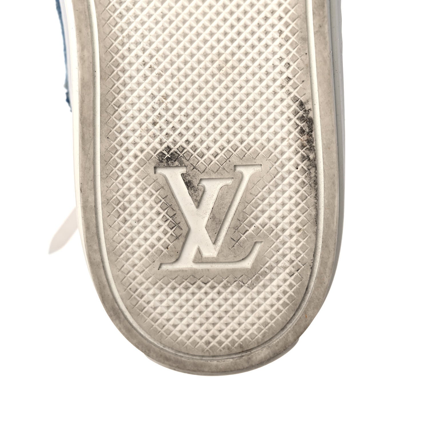 Louis Vuitton Denim Monogram Stellar Sneaker Boots 38 Bleu Jeans Blue 6 of 9