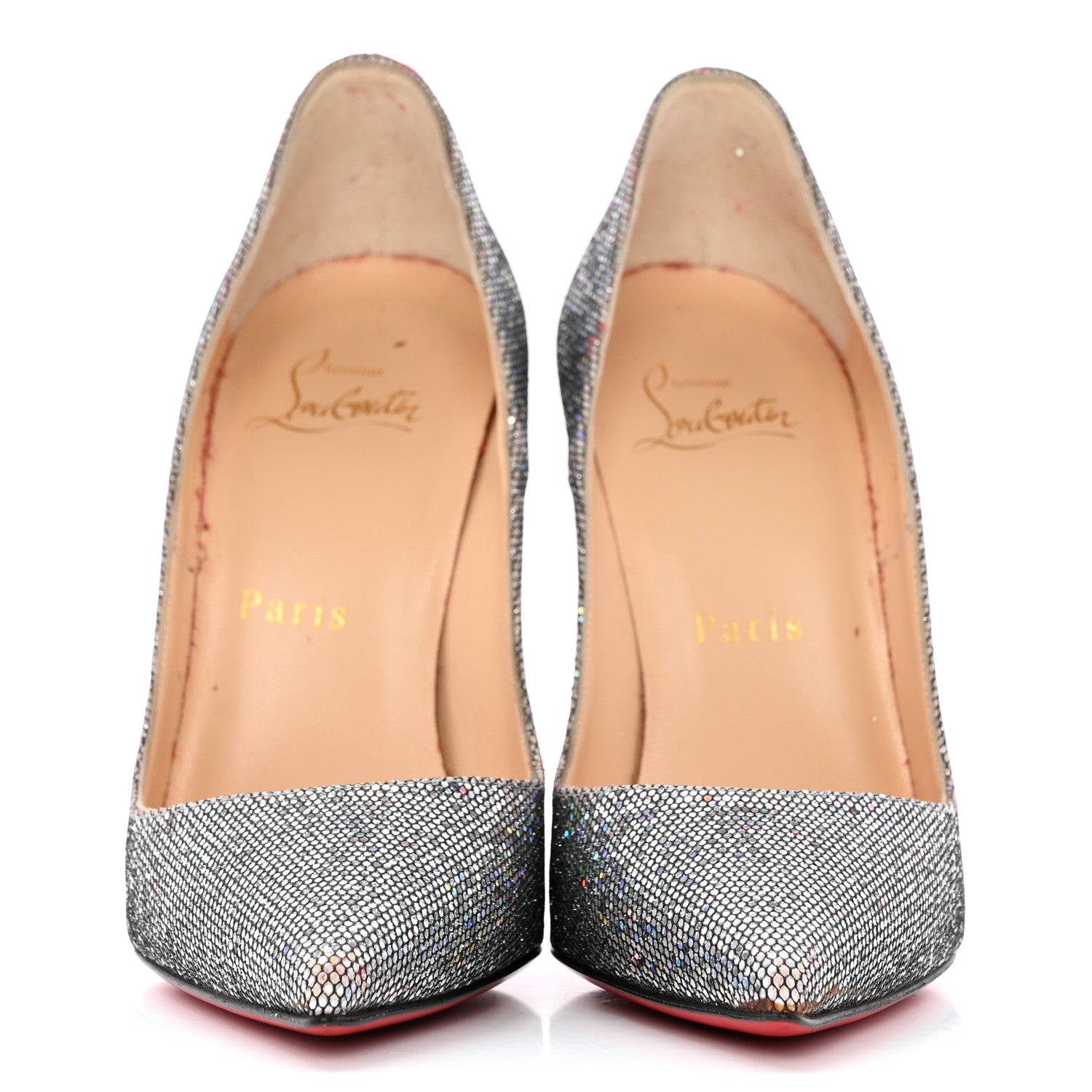 Christian Louboutin Glitter So Kate 120 Pumps 35.5 Disco Ball Multicolor 2 of 15