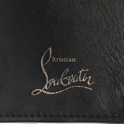 Christian Louboutin Calfskin Spiked Paros Wallet Black 6 of 8