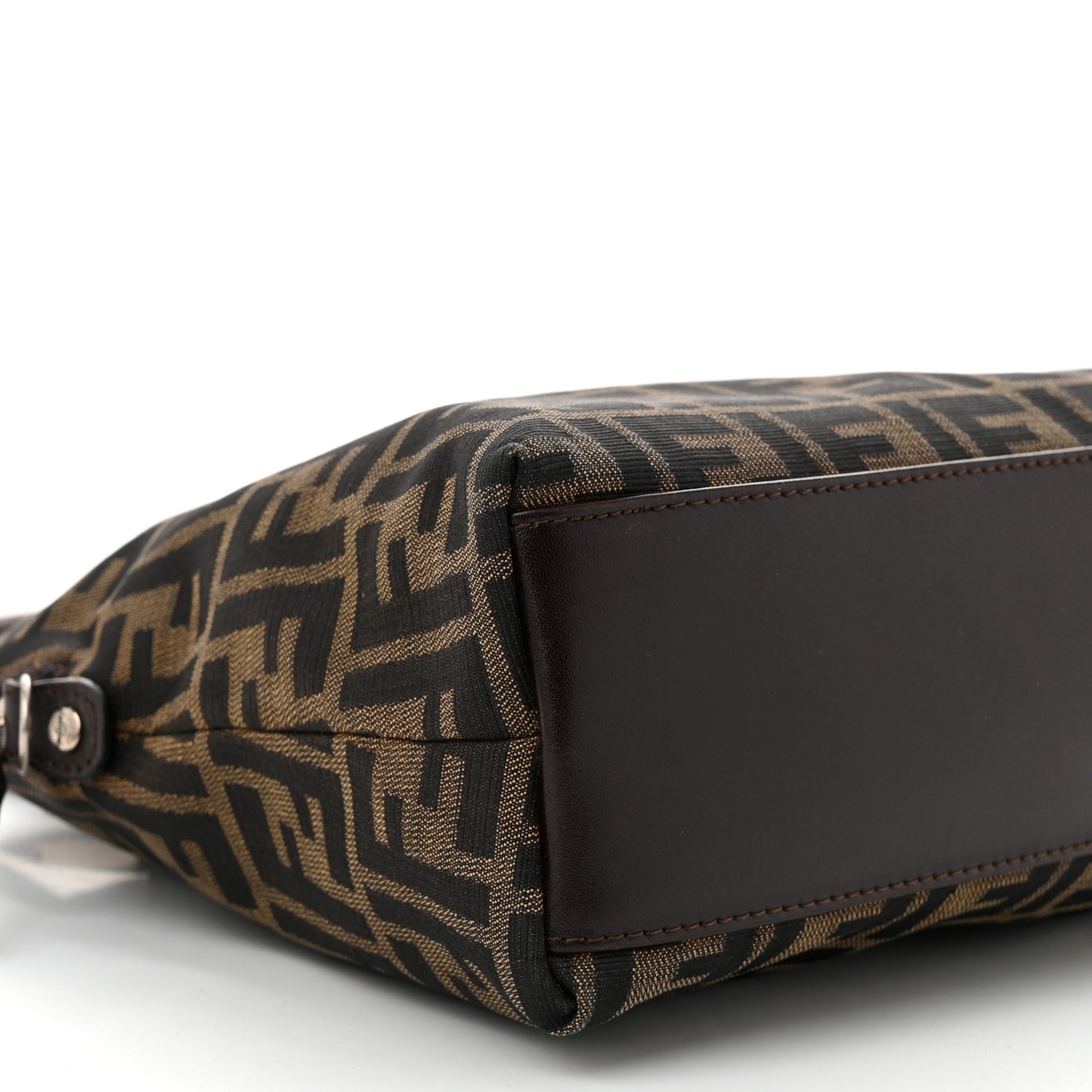 Zucca Top Handle Shoulder Bag Tote Tobacco