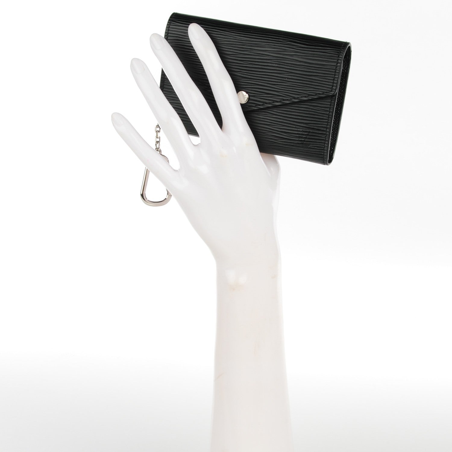 Louis Vuitton Epi Key Pouch Black 2 of 7