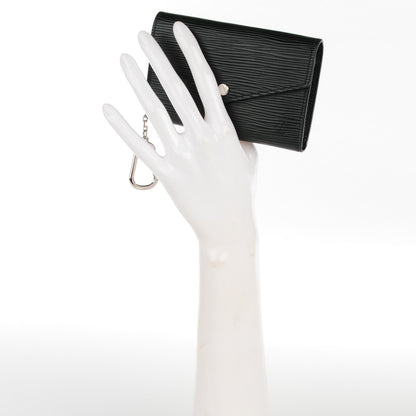 Louis Vuitton Epi Key Pouch Black 2 of 7