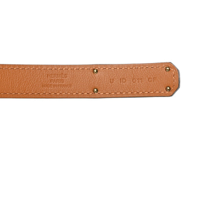 Hermes Epsom Kelly Belt Gold 4 of 4