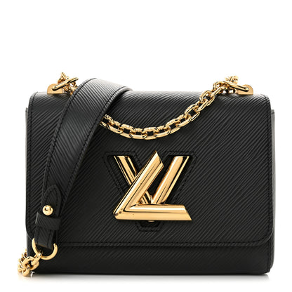Louis Vuitton Epi Twist Shoulder Bag PM Black 1 of 13