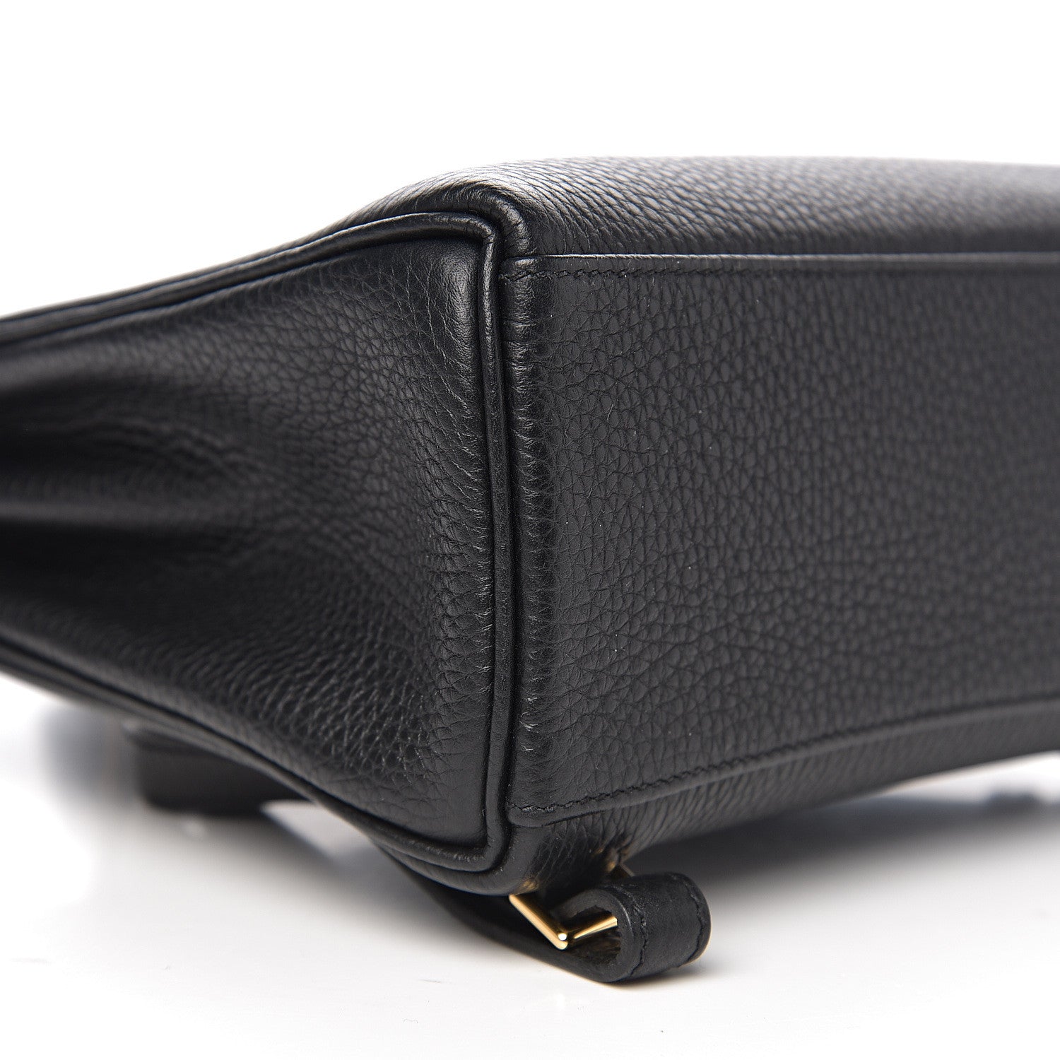 Hermes Taurillon Clemence Kelly Ado Backpack Black 9 of 10